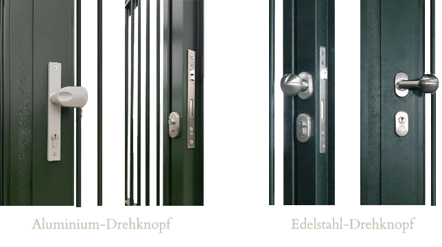 Boxentür Aluminium-Drehknopf /  Edelstahl-Drehknopf